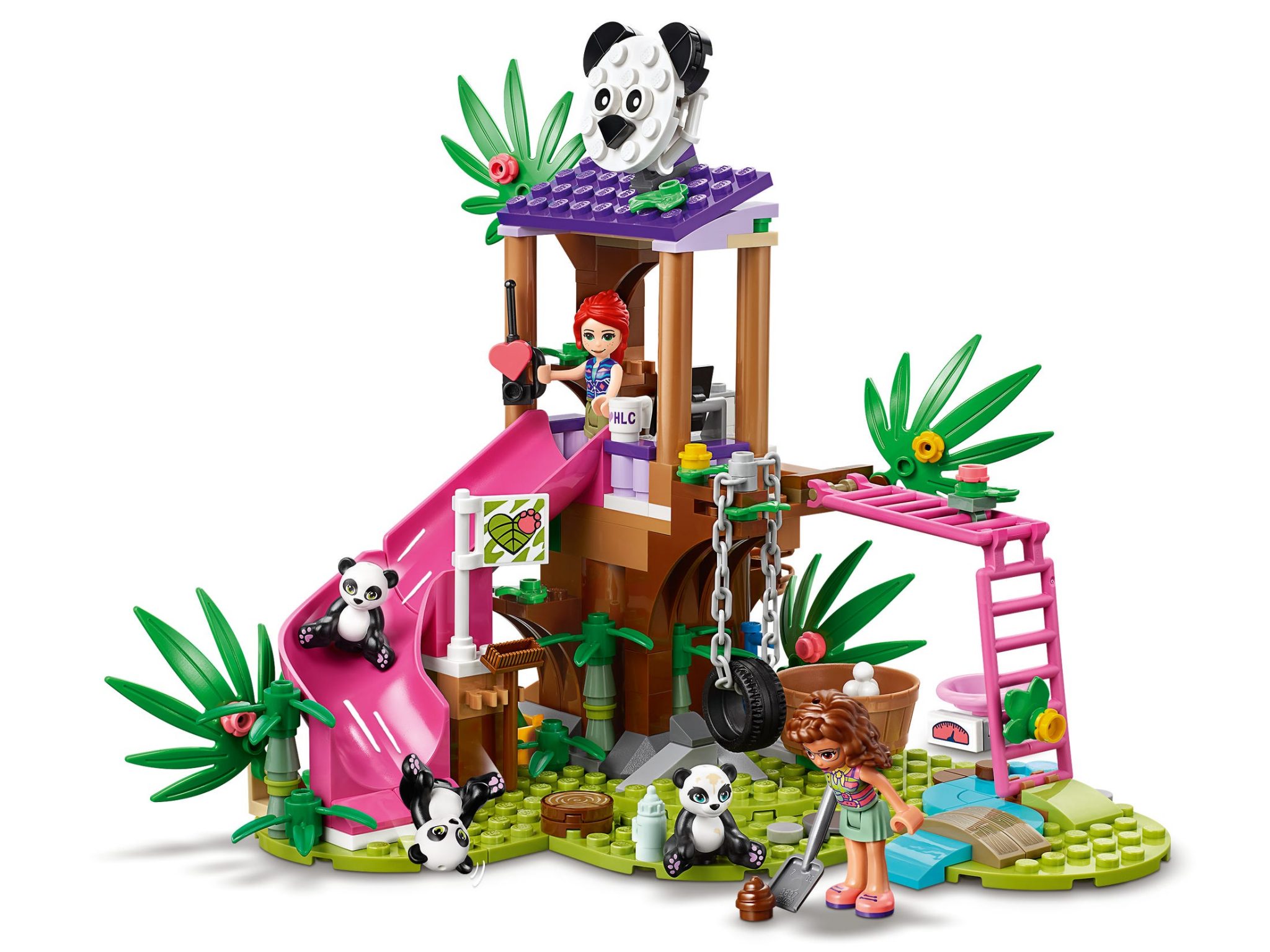 friends panda jungle tree house