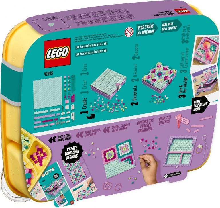 Lego Dots Jewelry Box 41915 Building Kit - Lego Dots Bracelet