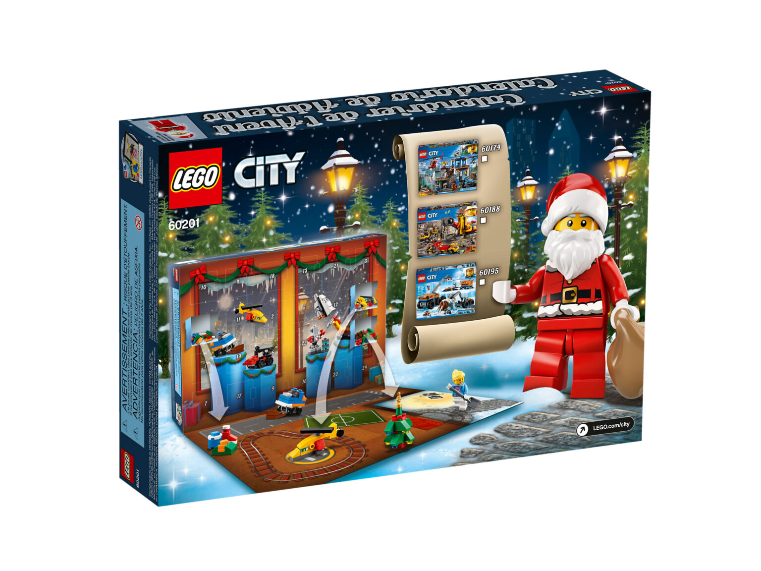 LEGO 60201 City Advent Calendar 2018 Tates Toys Australia The Best