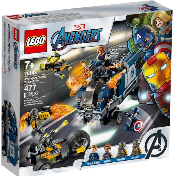 LEGO 76143 Avengers Truck Take-down MARVEL - Tates Toys Australia ...