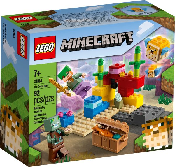 Конструктор lego minecraft 21164 92 элемента