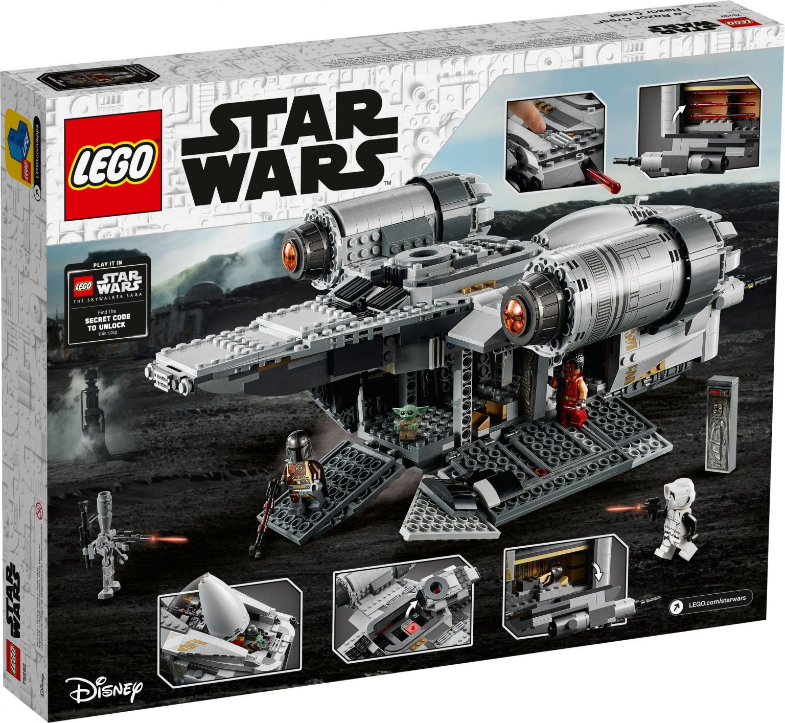 LEGO 75292 The Razor Crest Star Wars Tates Toys Australia The