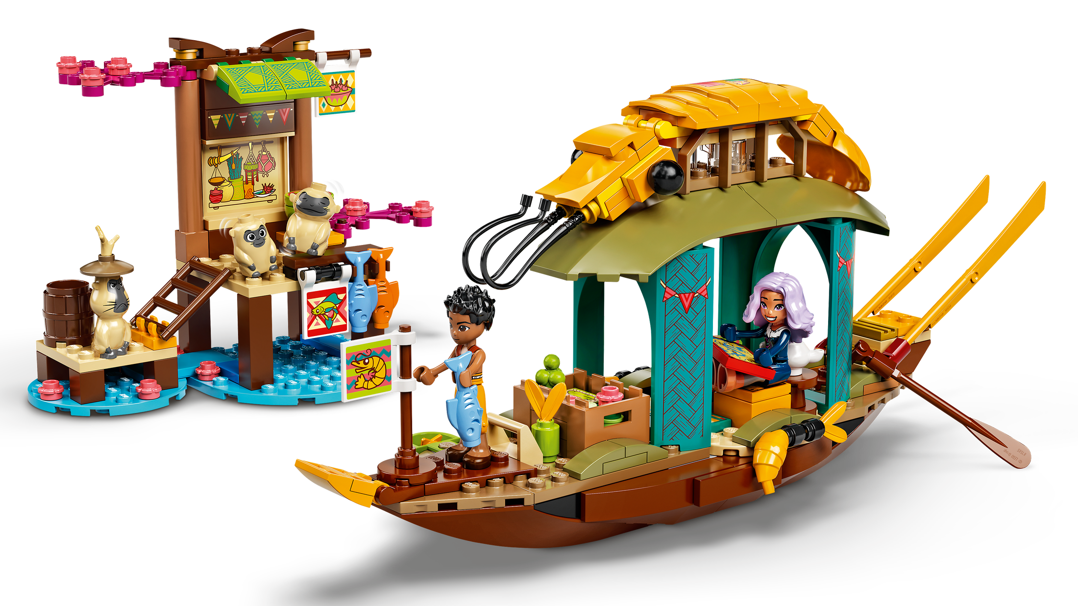 lego raya boat