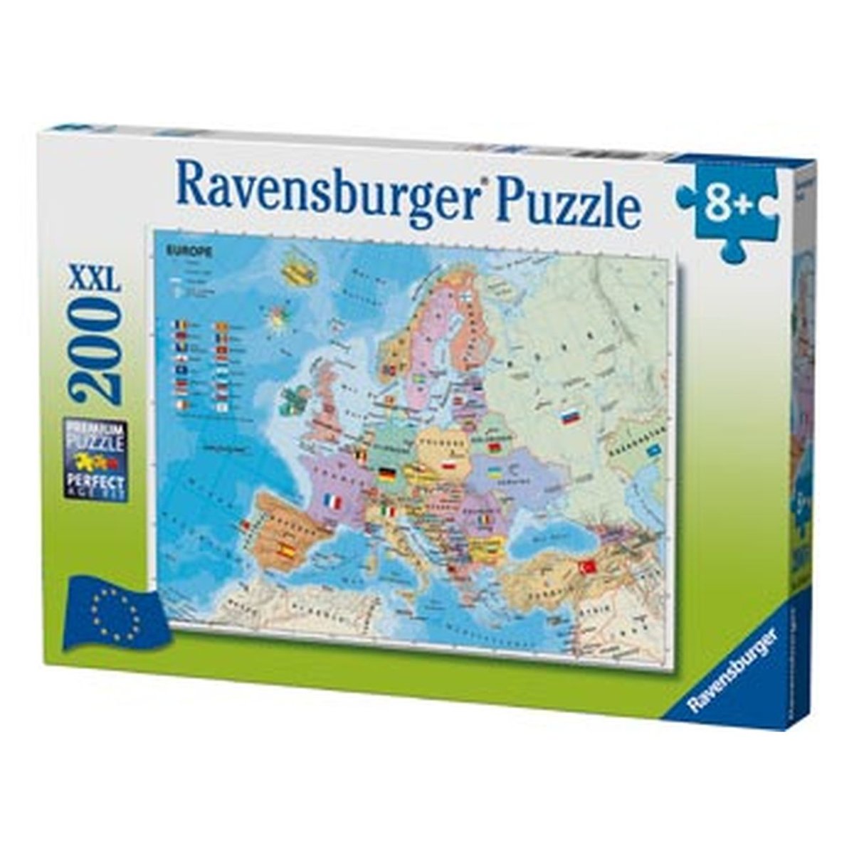 RAVENSBURGER EUROPEAN MAP JIGSAW PUZZLE 200 PIECE MDRB12841 - Tates ...