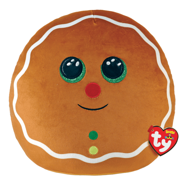 Ty Beanie Boos - Cookie - Brown Gingerbread Large - Tates Toys ...