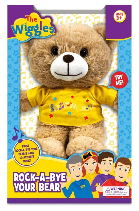 The Wiggles The Famous The Wiggles' Rock-a-bye Your Bear! This Cuddly ...