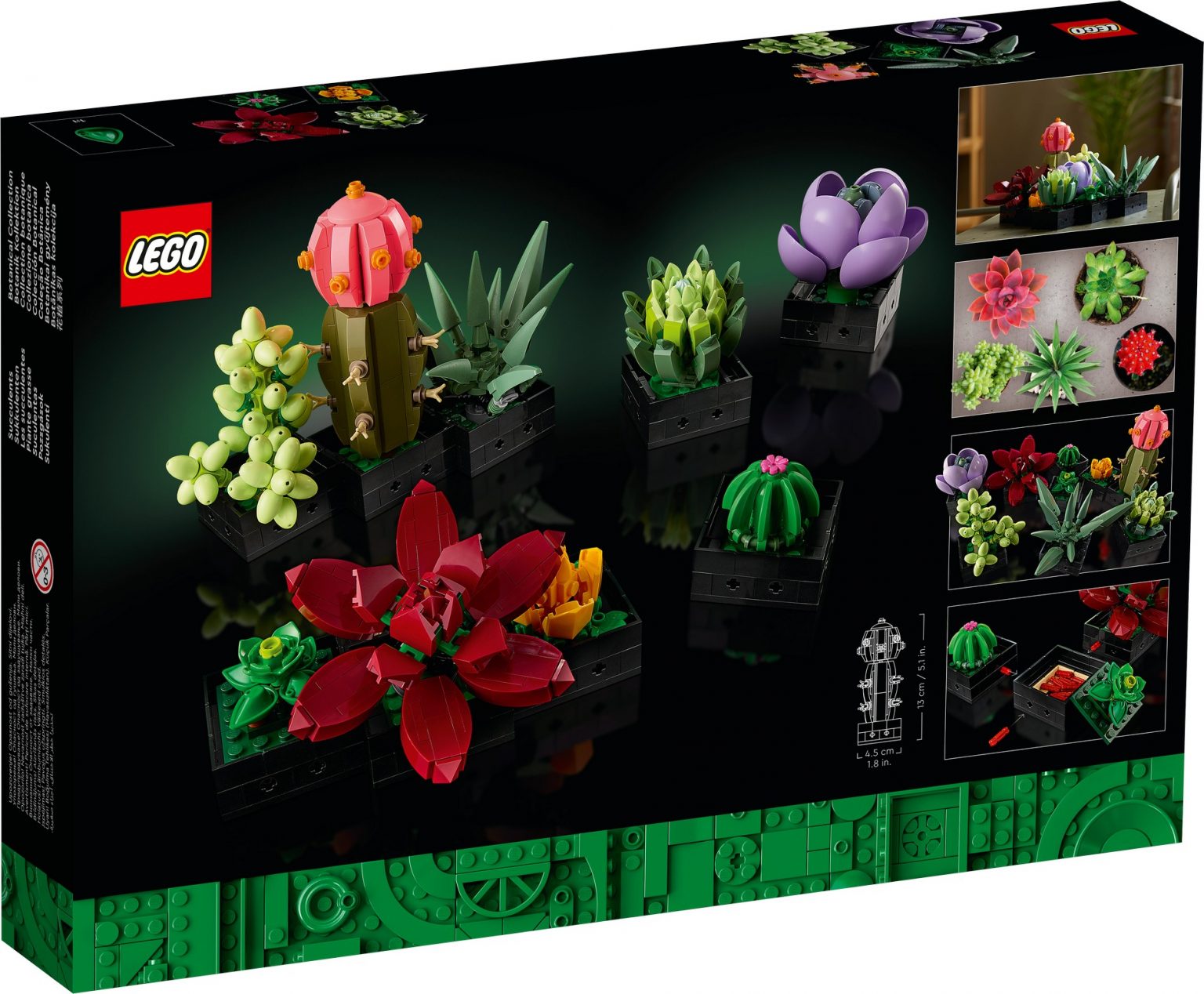 LEGO 10309 Succulents - Creator Expert - Tates Toys Australia - The ...