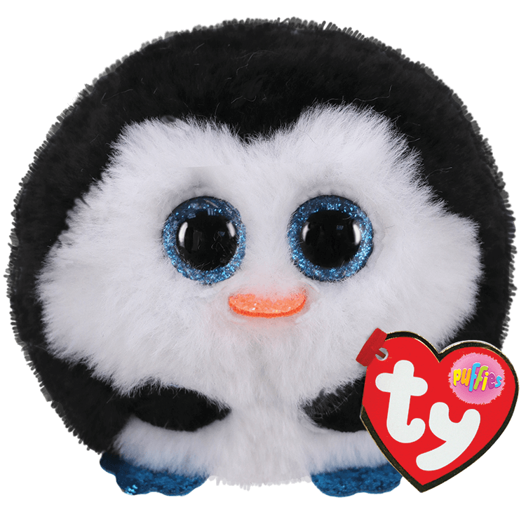 Ty Beanie Boos Puffies – Waddles – Black And White Penguin 10cm – 42510