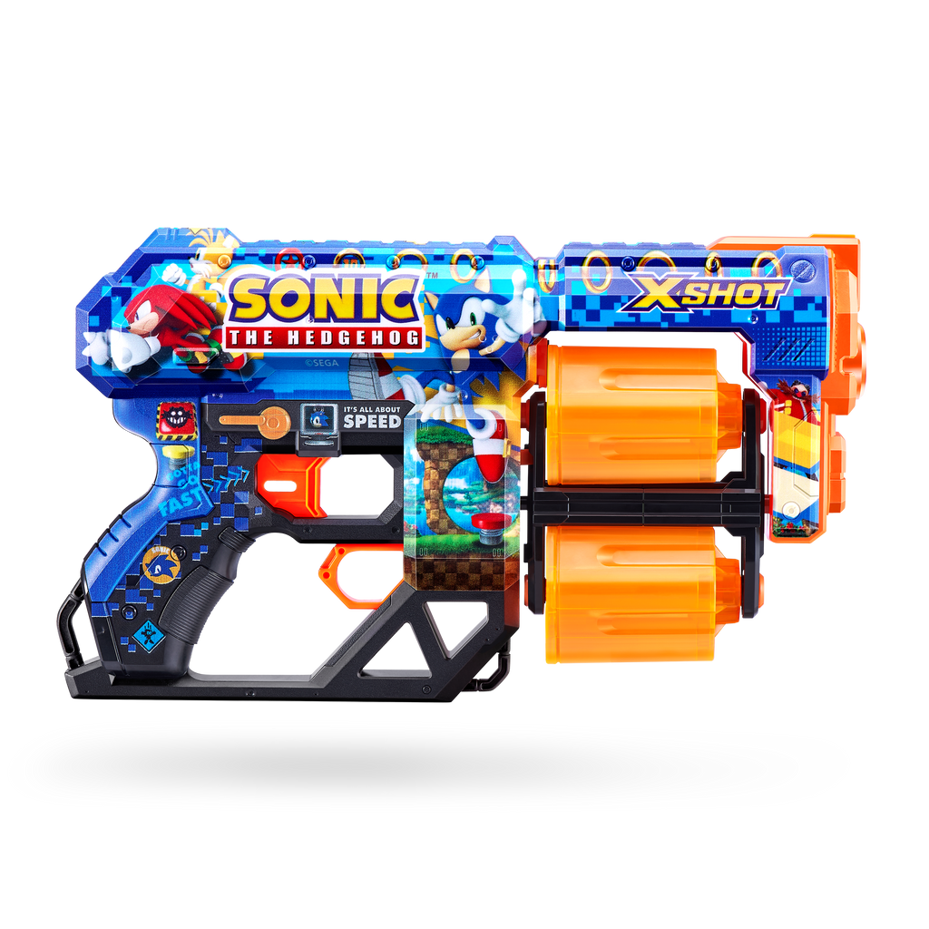 Zuru Xshot Skins Sonic The Hedgehog – Tates Toys Australia – The Best