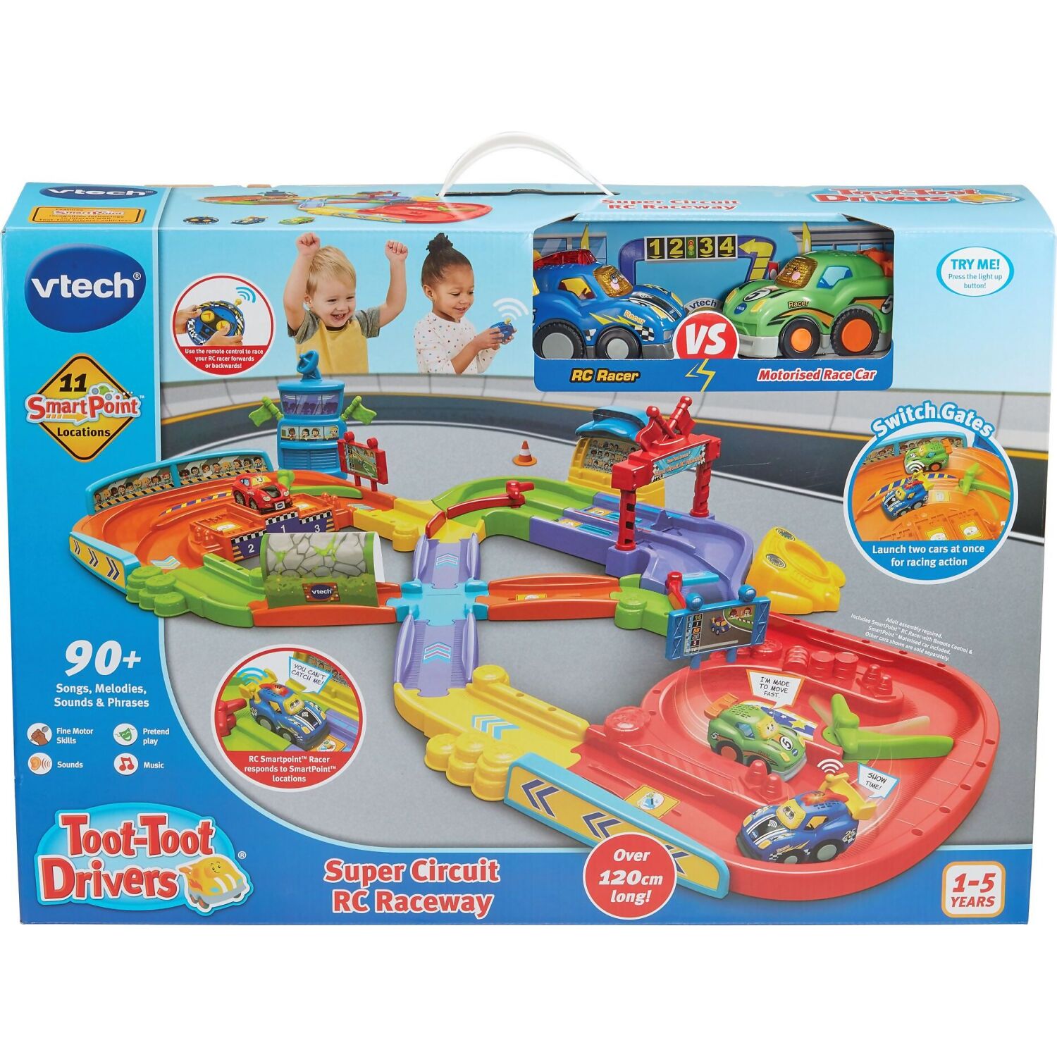 Vtech – Toot-toot Drivers Super Circuit Rc Raceway – Tates Toys ...